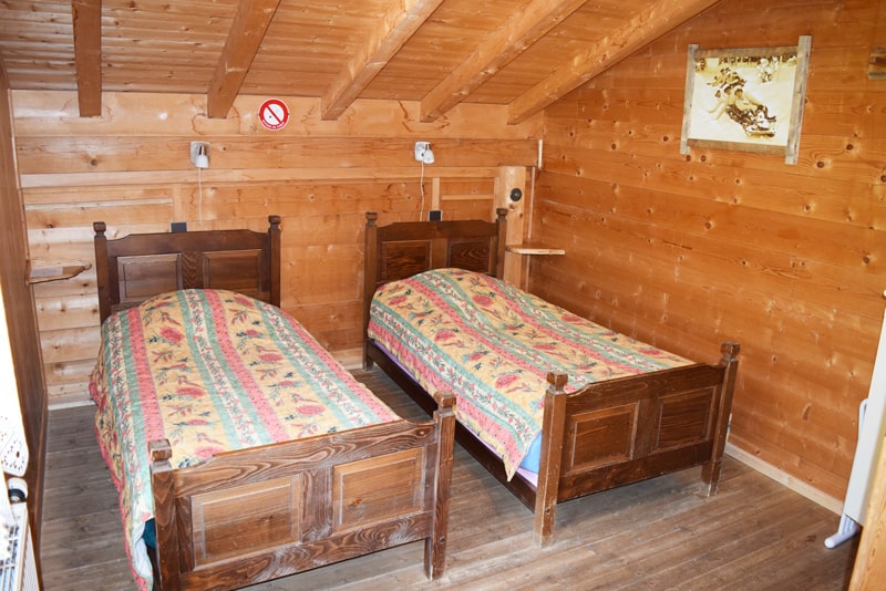 Chambre à 2 lits chez Constance